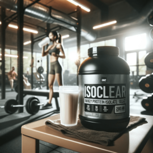 Isoclear Whey Protein Isolate im Fitnesscenter